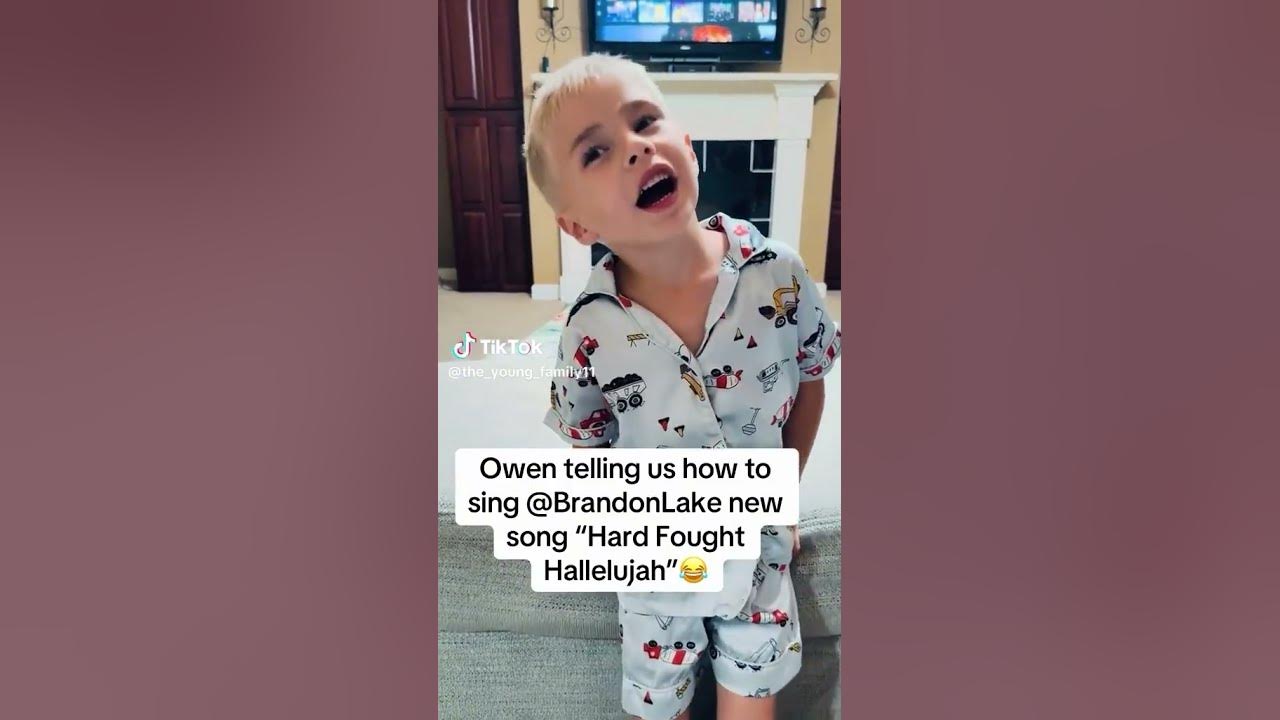 Owen teaching us all how to sing this new one🤣👏🏻 Hard Fought Hallelujah is available now!!