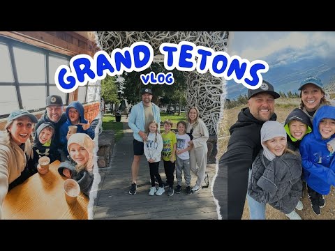 Grand Tetons Vlog| Ultimate Family Road Trip | Stunning Views & Adventure with Kids!