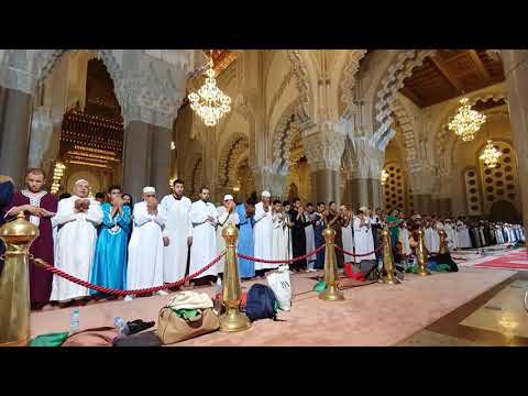 دعاء ختم القرآن الكريم للقارئ الشيخ عمر القزابري من تراويح 1440 2019 الليلة 27 من داخل المسجد