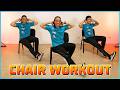 12 MIN CHAIR WORKOUT | Toning Core Workout | Calorie Burning | FH#201