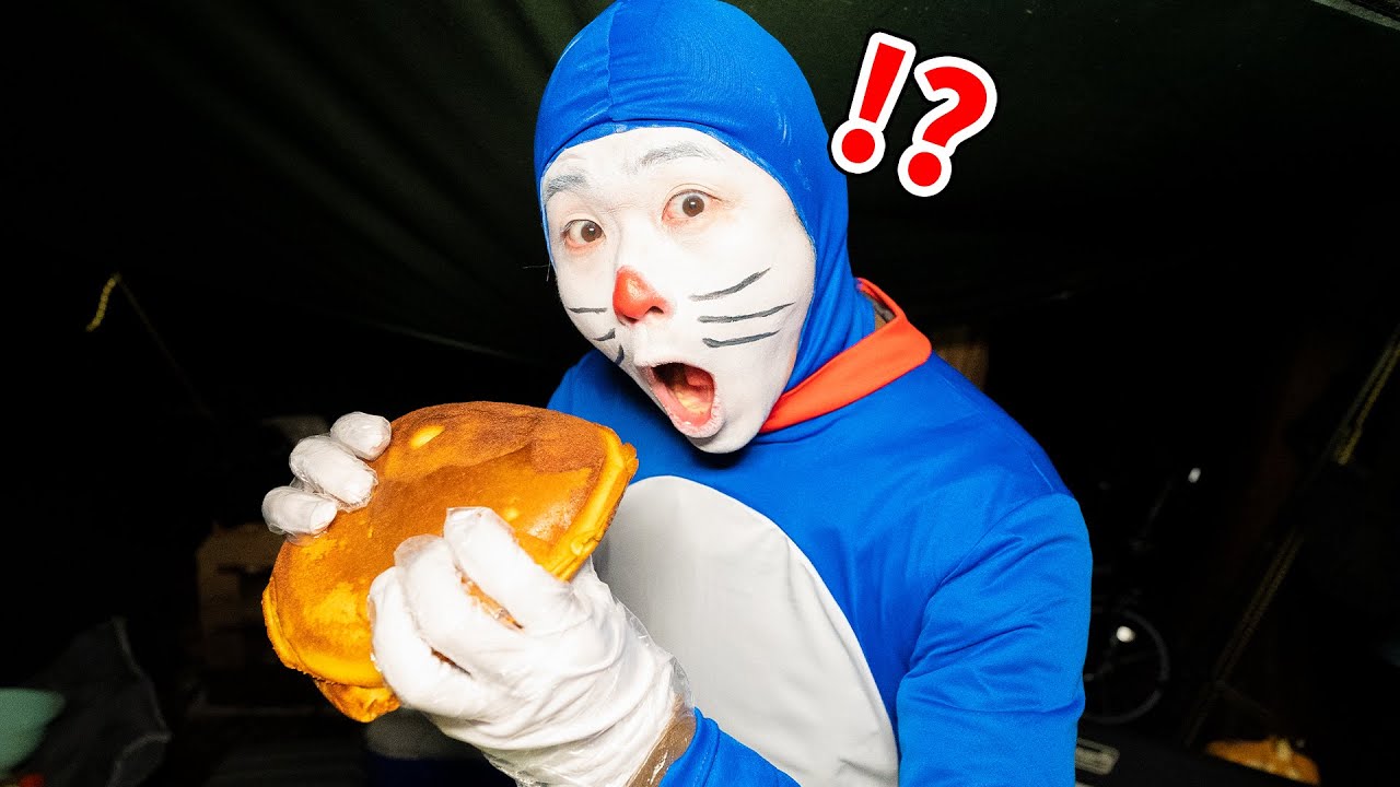ドラ○もんとキャンプしたら面白すぎたwwwww