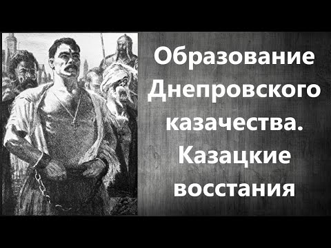 Образование Днепровского казачества.