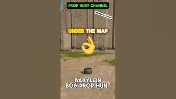 Bo6 Prop Hunt EASY INVISIBLE Hiding/Glitch Spot! 👌