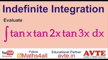 Indefinite Integration of tanx tan2x tan3x , superb trick || imp for CBSE/ISC/JEE/Stateboards ||