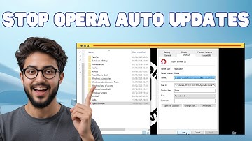 Hoe u kunt voorkomen dat de Opera-browser automatisch wordt bijgewerkt | Tutorial (2025)