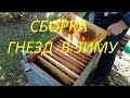 Собираю гнезда на зиму в лежаках.