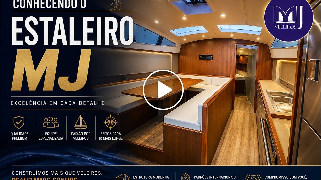 ⁣Conhecendo Estaleiro MJ#veleiro#estaleiro