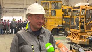 Олимпийский чемпион Александр Карелин посетил стройплощадку нового производства БрАЗа