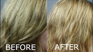 Remove the Green Tint Left From Toner!! | Easy and NON-DAMAGING!