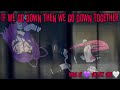 If we go down then we go down together || Gacha club meme || made by @ 💜gxlaxy gxrl🤍 ||