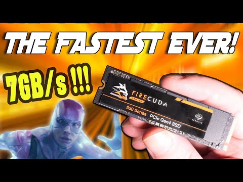 THE FASTEST M.2 Drive I've EVER SEEN! - Seagate FireCuda 530