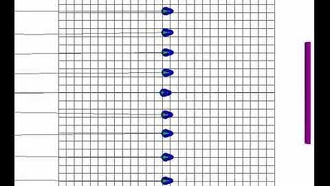9 Robots Column Formation vs Flat Obstacle - Simulation