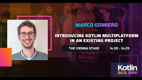 Introducing Kotlin Multiplatform in a Project - Marco Gomiero @ Kotlin Dev Day Amsterdam 2022