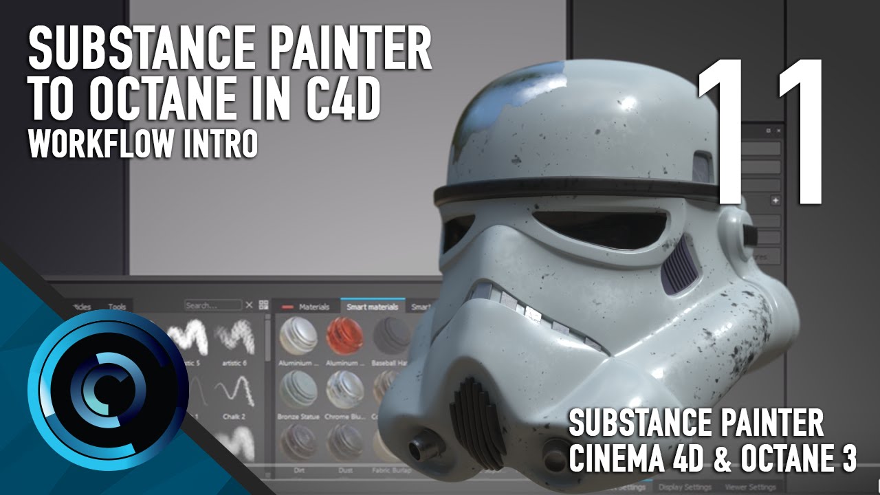 Substance Painter Intro Part 11 - Using Smart Materials and Smart Masks ...