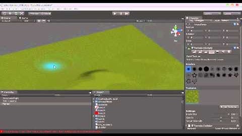 Unity 3D - Создание поверхности (terrain)