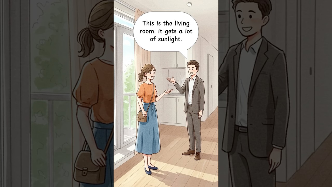 🏡 Visiting an Apartment for Rent – Beginner English Conversation 