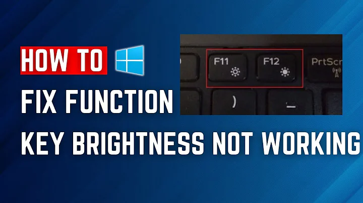 How To Fix Function key for Brightness not working on Windows 11/10