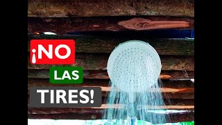 ¡NO NECESITARÁS SALIR de CASA para sentirte en un resort con esta maravillosa DUCHA al AIRE LIBRE!