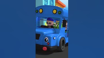 Wheels On the Bus #shorts #trending #babysongs #kidsmusic #cartoon #cherrytree #babybaopanda