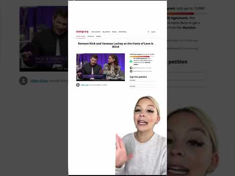 'Love Is Blind' Fans Start Petition To Fire Vanessa Lachey | What's Trending In Seconds | #Shorts