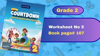 Worksheet 5 | Page No 167 | New Oxford Countdown  | Grade 2