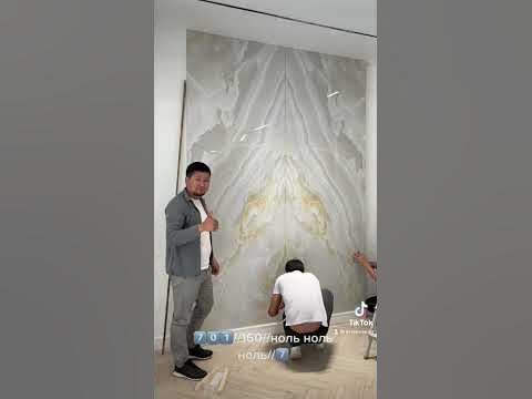 3д Гибкий мрамор. Парные панели. Тв зона - YouTube