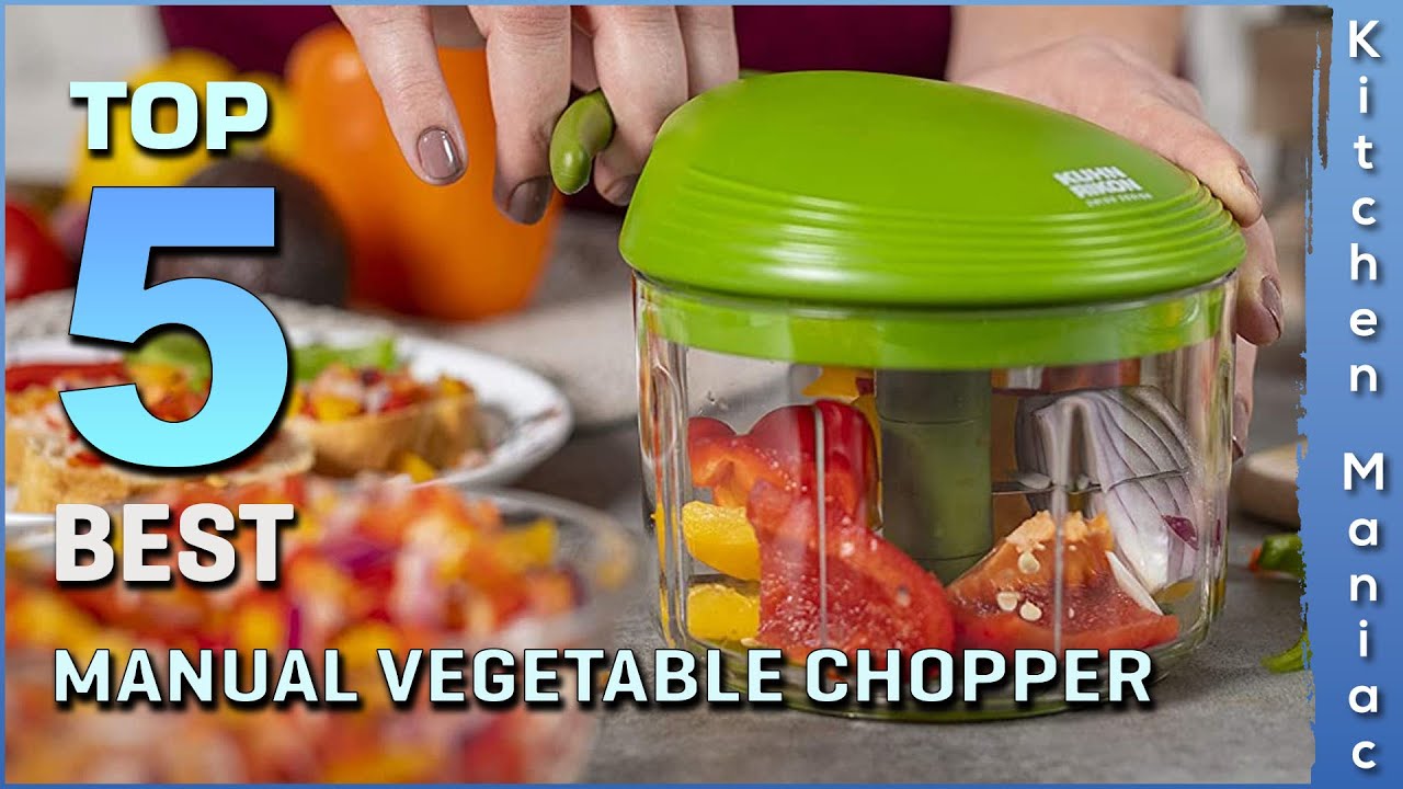 Best Food Chopper in 2021 – Best Manual Vegetable Chopper! 