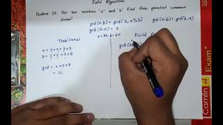 Euclid`s Algorithm for GCD - Cryptography