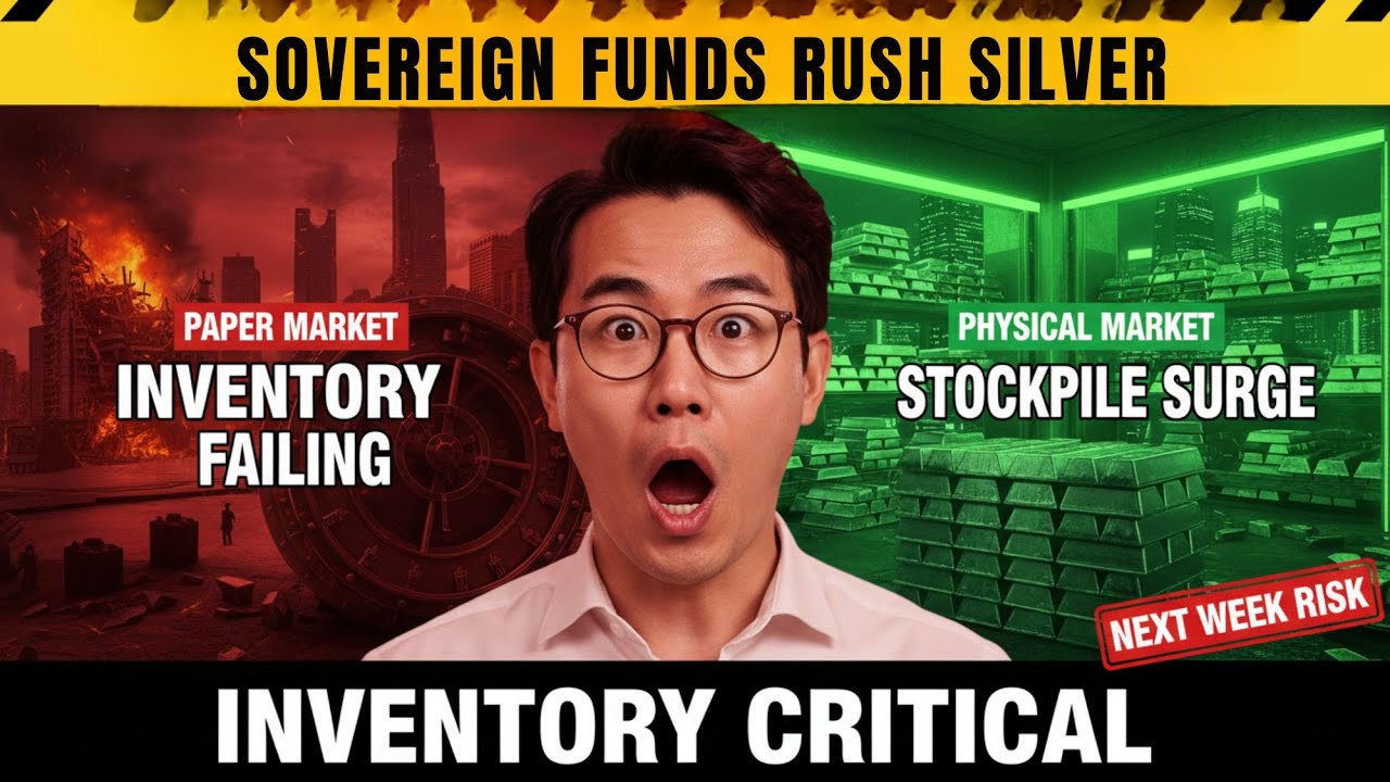 SOVEREIGN FUNDS RUSH SILVER – Inventory Below Critical Line Triggers $62B Surge (Next Week Risk)