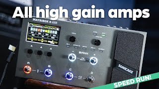 Sonicake Matribox II Pro - High gain amps