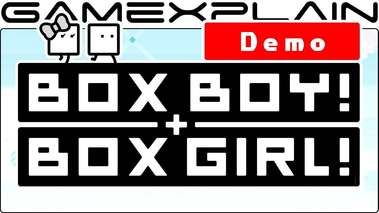 BOXBOY + BOXGIRL! Demo - Game & Watch (Nintendo Switch) demolition derby