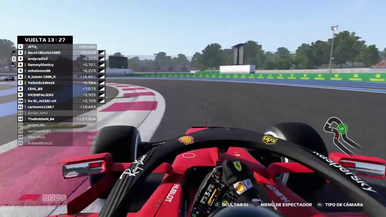 Virtual Championship F1/ Francia