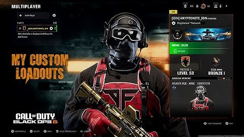 Call of Duty® Black Ops 6 ::: MY CUSTOM LOADOUTS WEAPON