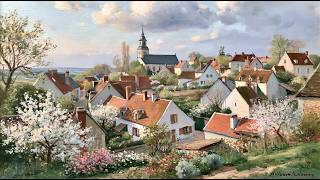Visual Poems | Time in Peaceful Countryside | Living Oil Paintings