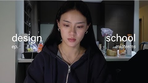 midterm season as an architecture student