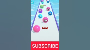 Ball Run 2048 - Gameplay Walkthrough (iOS & Android) #shorts #games #funny