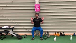 Wall sit (VMO focus )