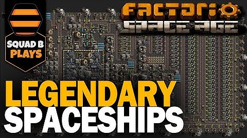 How to BUILD LEGENDARY SPACESHIPS IN FACTORIO SPACE AGE