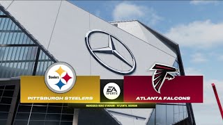 Steelers vs Falcons Week 1 Simulation (Madden 25 Rosters)