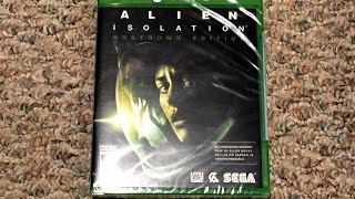Alien: Isolation Nostromo Edition Unboxing (Xbox One)