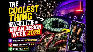The Future Is Already Here… and It’s Insane The BEST Thing at Milan Design Week