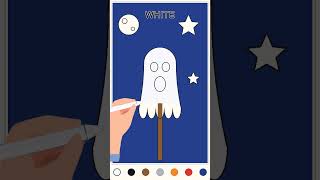 Spooky Ghost Drawing & Coloring for Kids #Shorts News
