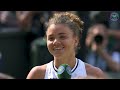 "Today is still a good day" | Beaten Finalist Jasmine Paolini | On-court Interview | Wimbledon 2024