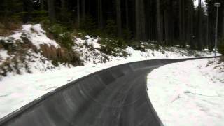 Bobová dráha Harrachov 02/2014