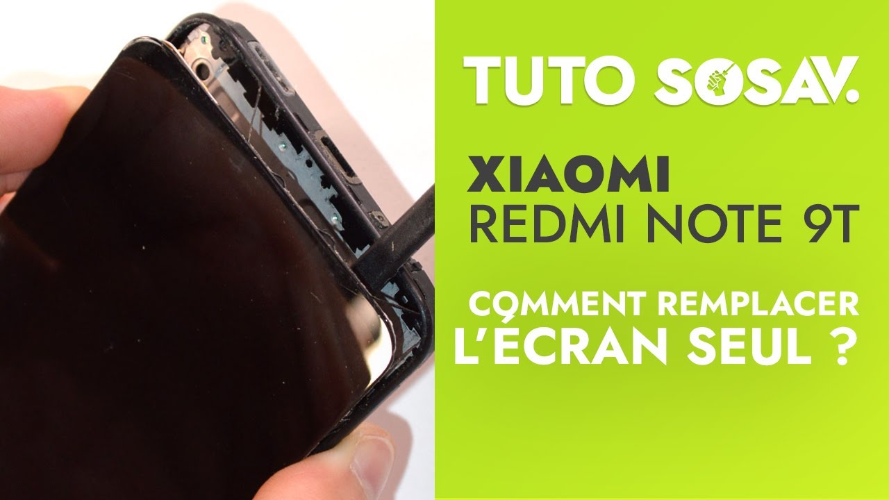 Écran LCD + Vitre Tactile Pour Xiaomi Redmi Note 9 - Taille 6.53", Vert, Compatible, Neuf, Garantie 1 An