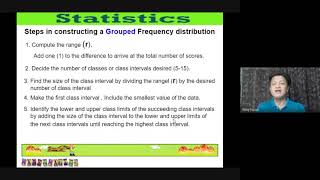 GRADE 7 MATH: Organizing Statistical Data in Frequency Distribution Table