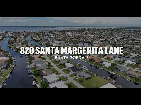 820 Santa Margerita Ln, Punta Gorda, FL home video tour