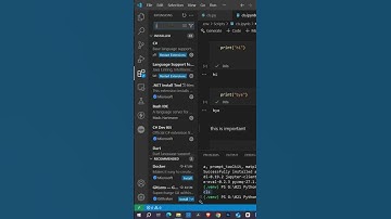 Jupiter notebook extension in vscode #coding #python