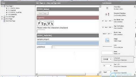 Working with Arclab Web Form Builder