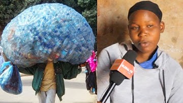 KUTANA na MREMBO ANAYEPIGA PESA Kwa CHUPA za PLASTIKI - "WATU Wanasema SITAOLEWA KISA KAZI"